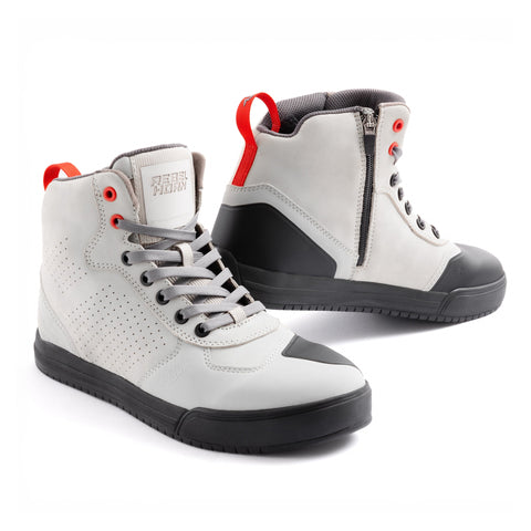 Rebelhorn Spike Grey/Black Motorcycle Boots