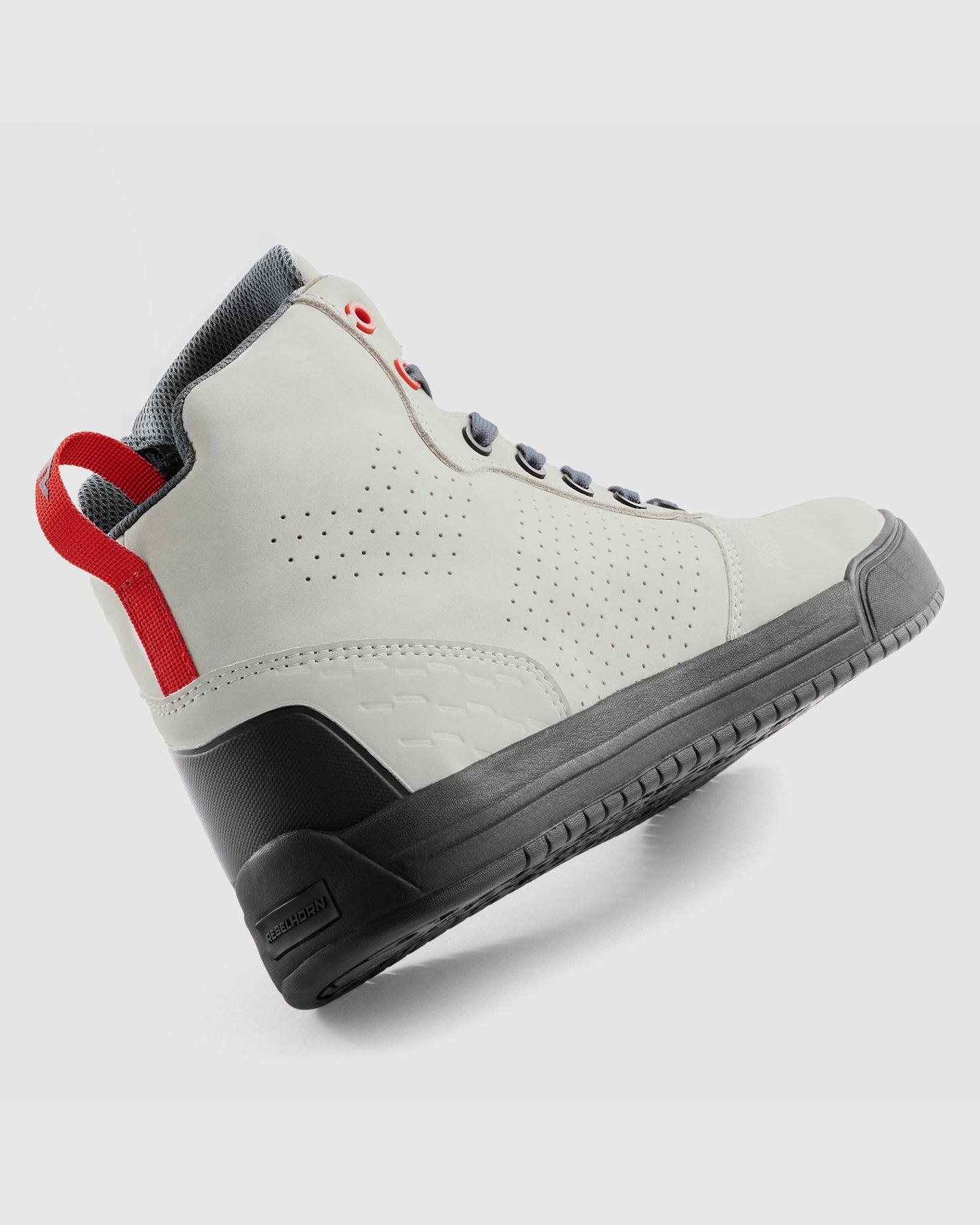 Spike Motorcycle Boots Grey