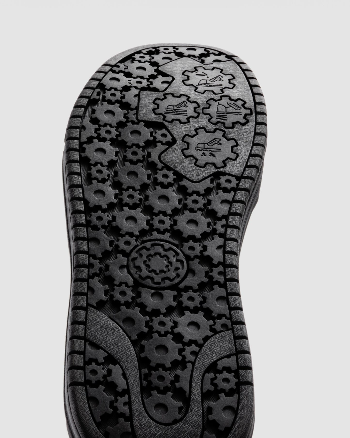 Spike Motorcycle Boots Grey
