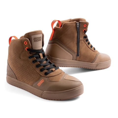 Rebelhorn Spike Brown Motorcycle Boots