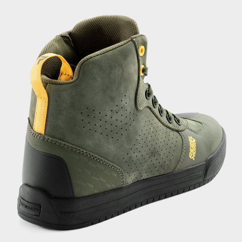 Rebelhorn Spike Olive Motorcycle Boots