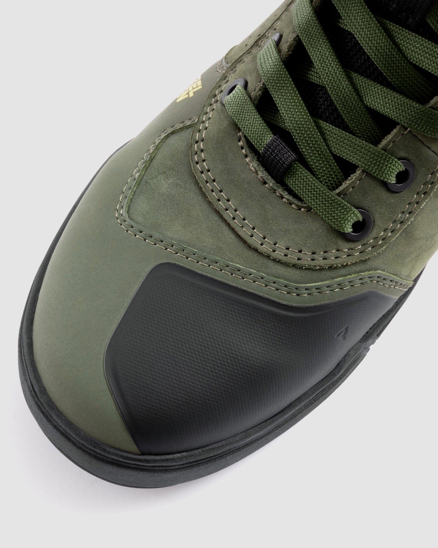 Spike Motorcycle Boots Olive