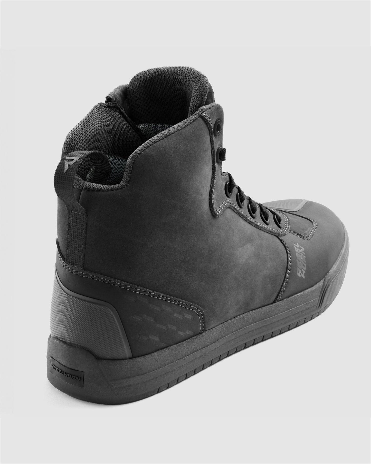 Spike Waterproof Motorcycle Boots Black
