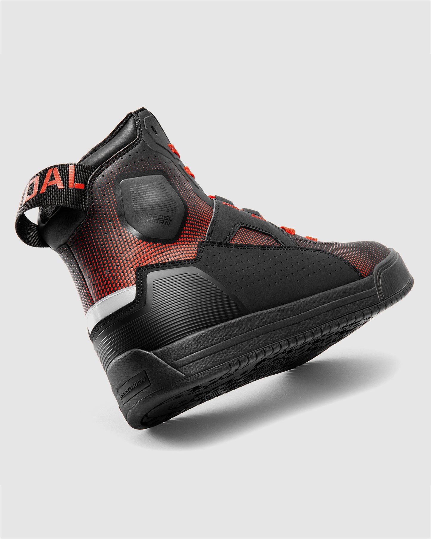 Vandal II Motorcycle Boots Red