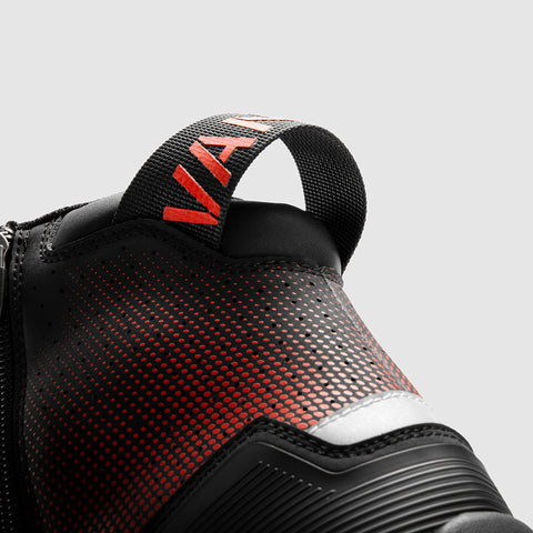 Rebelhorn Vandal II Black/Red Motorcycle Boots