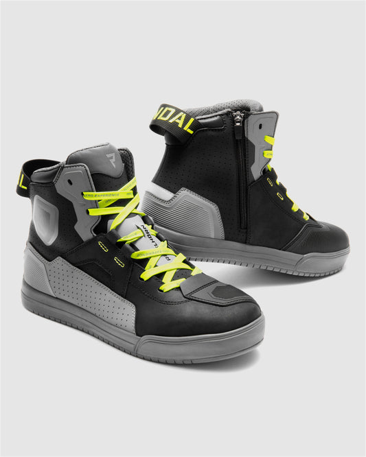 Vandal II Motorcycle Boots Grey