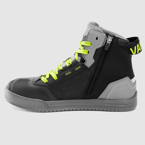 Rebelhorn Vandal II Black/Grey/Fluo Yellow Motorcycle Boots