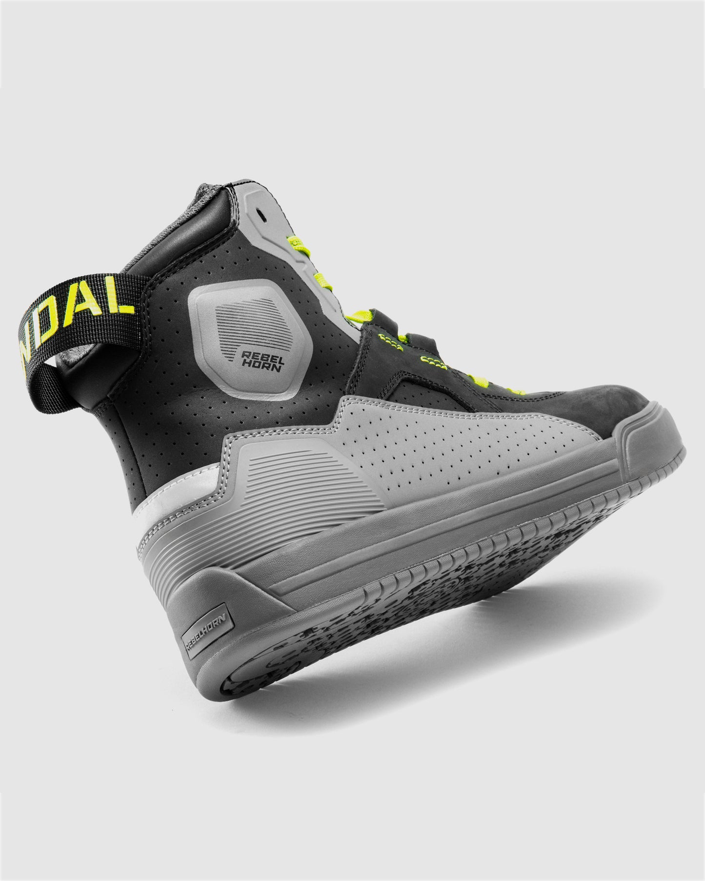 Vandal II Motorcycle Boots Grey