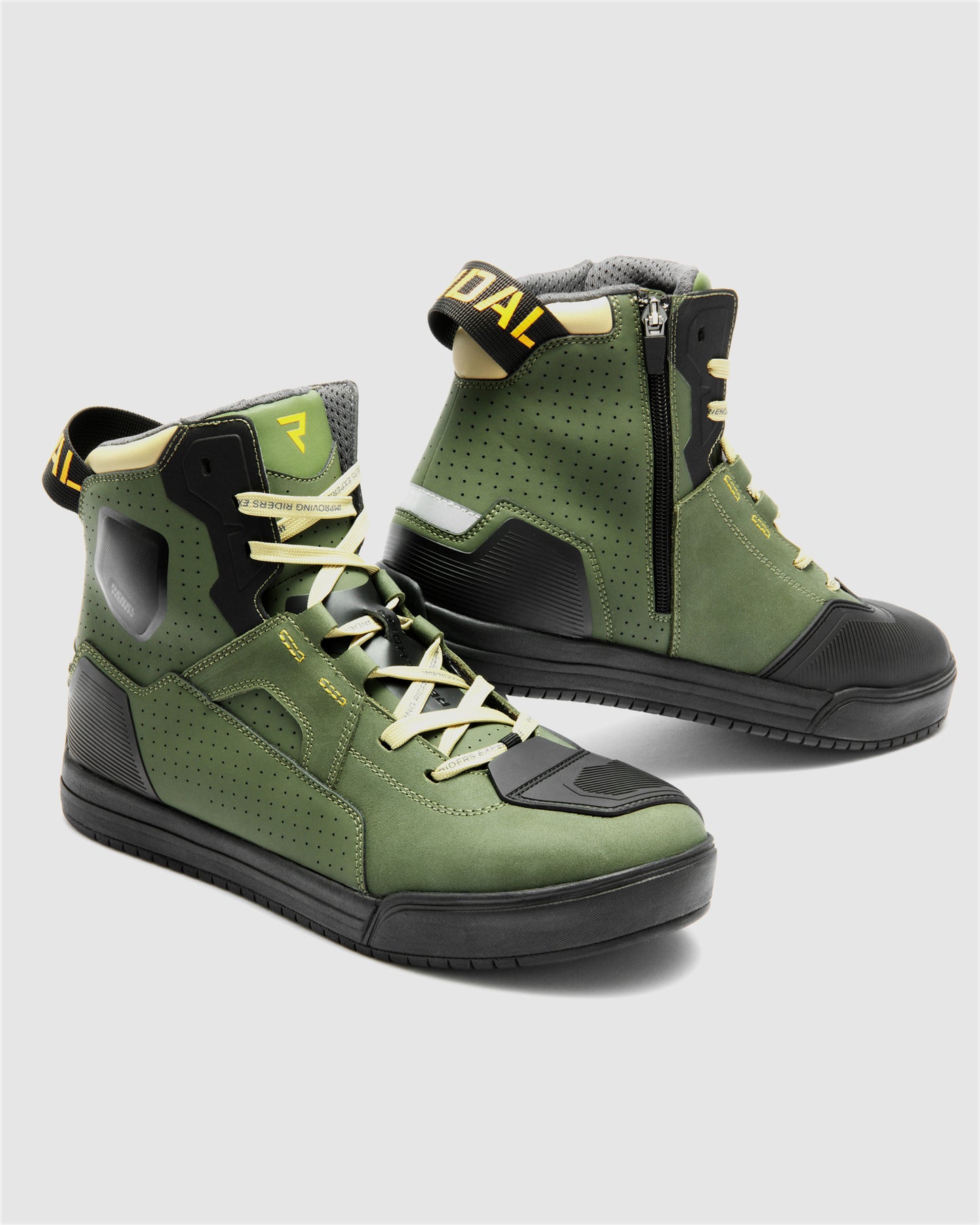 Vandal II Motorcycle Boots Olive
