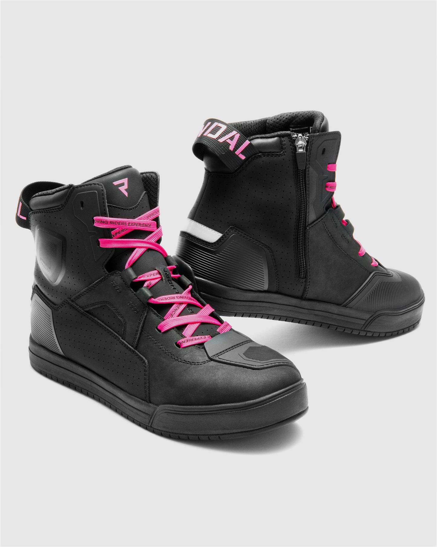 Vandal II Women's Motorcycle Boots Pink