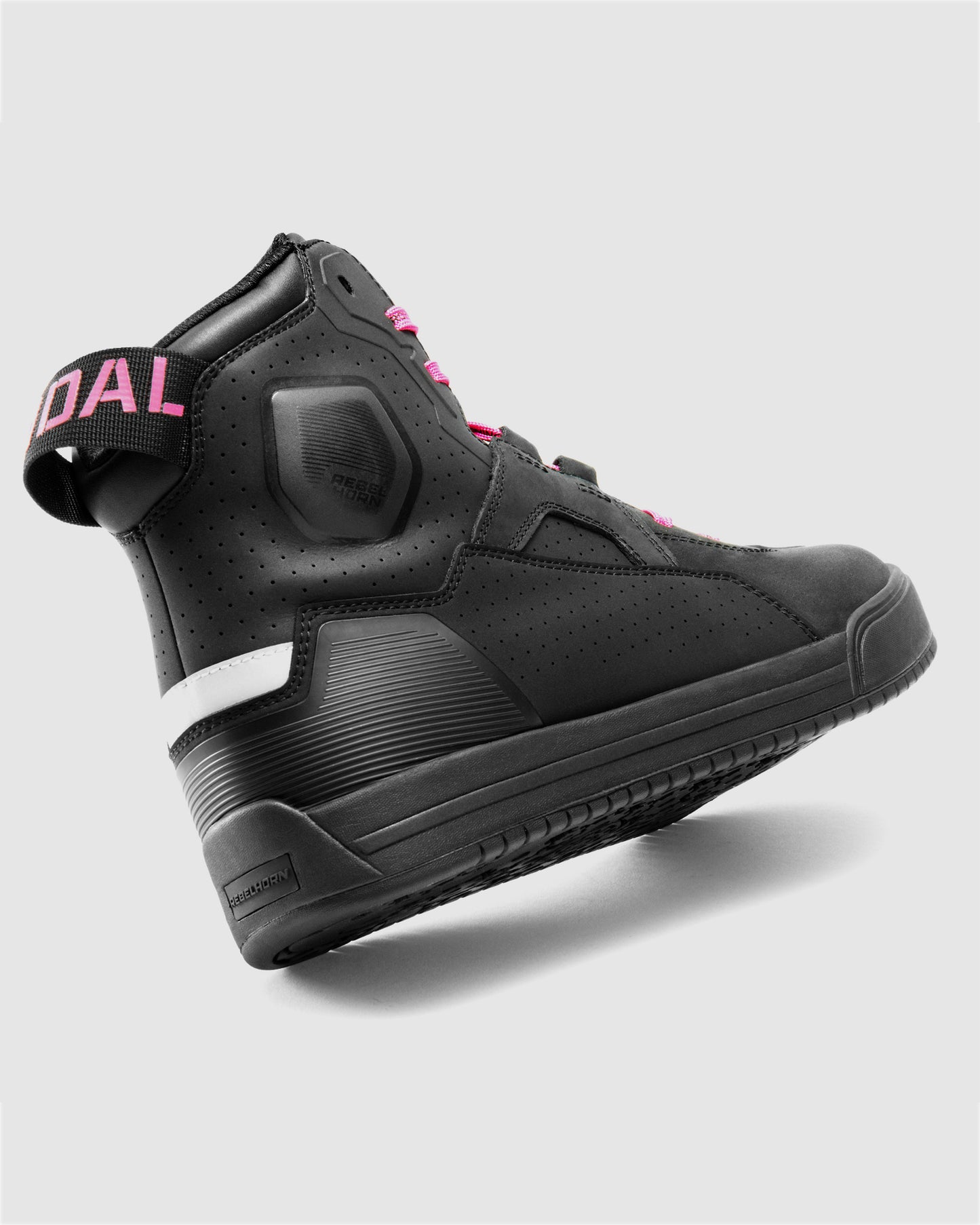 Vandal II Women's Motorcycle Boots Pink