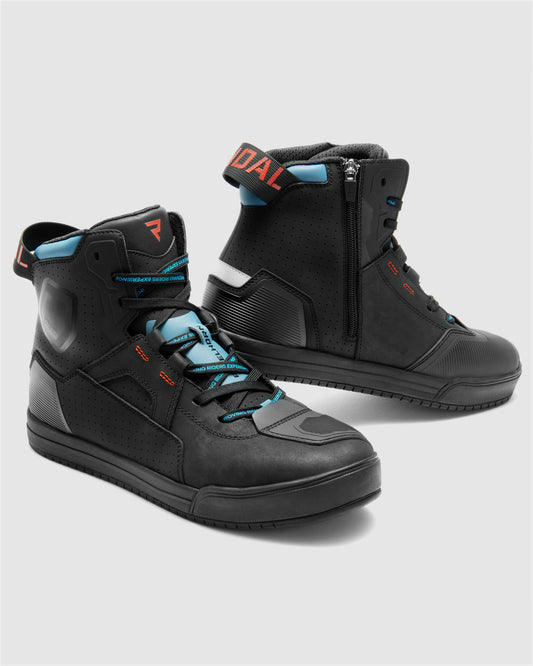 Vandal II Motorcycle Boots Blue