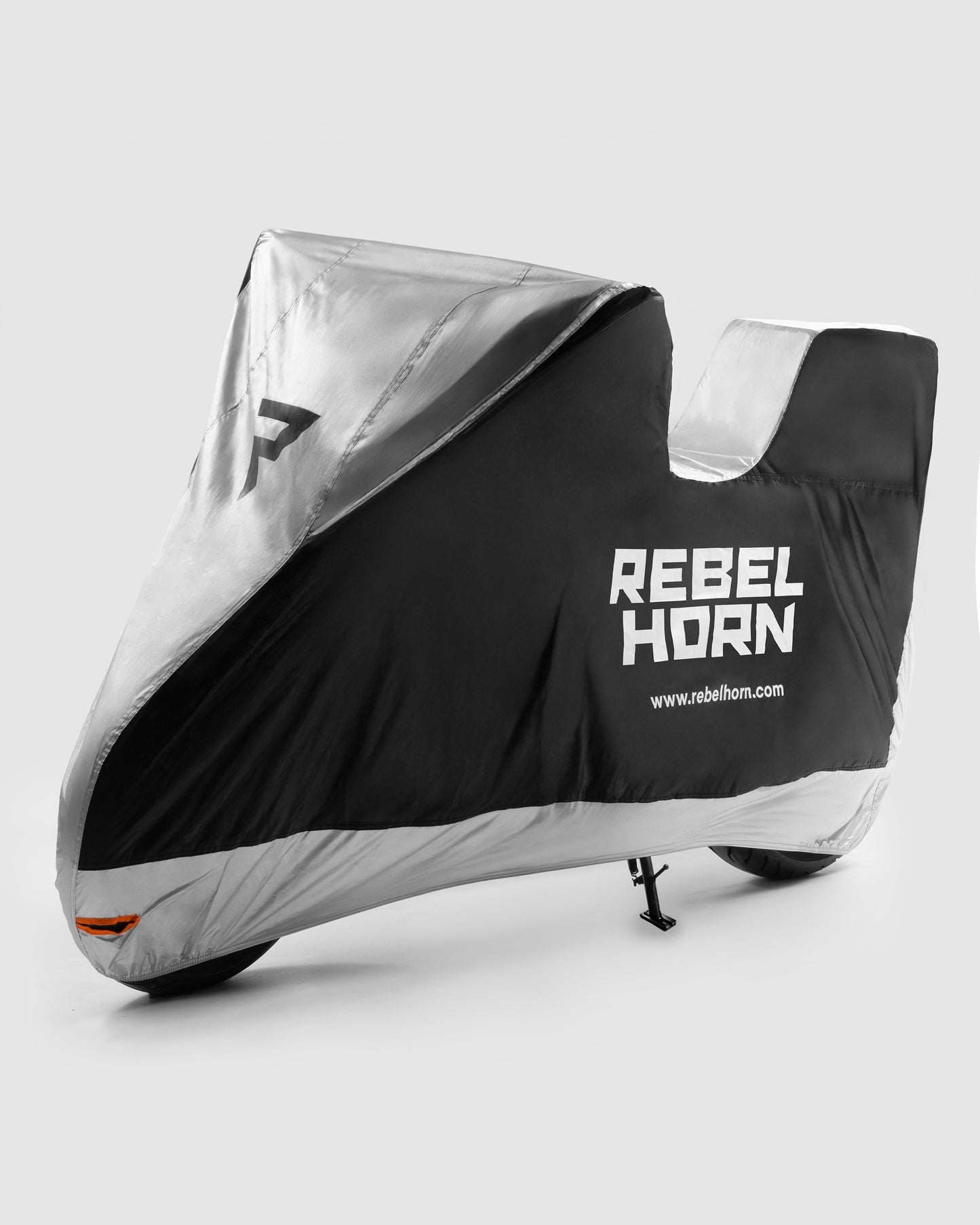 Shelter Motorcycle Cover Top Box Silver