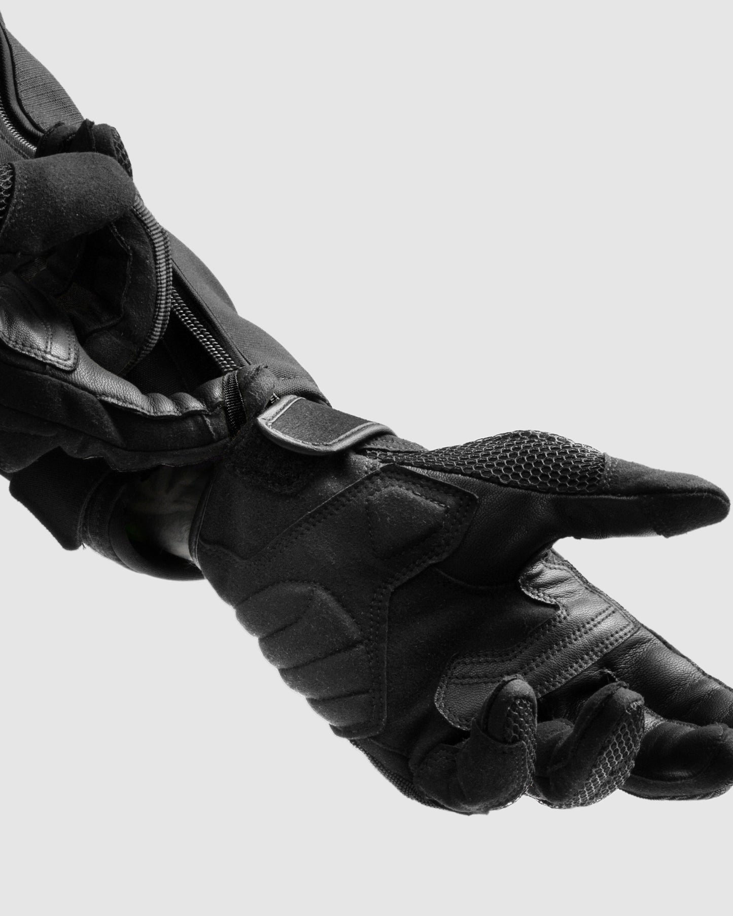Core Motorcycle Gloves Black