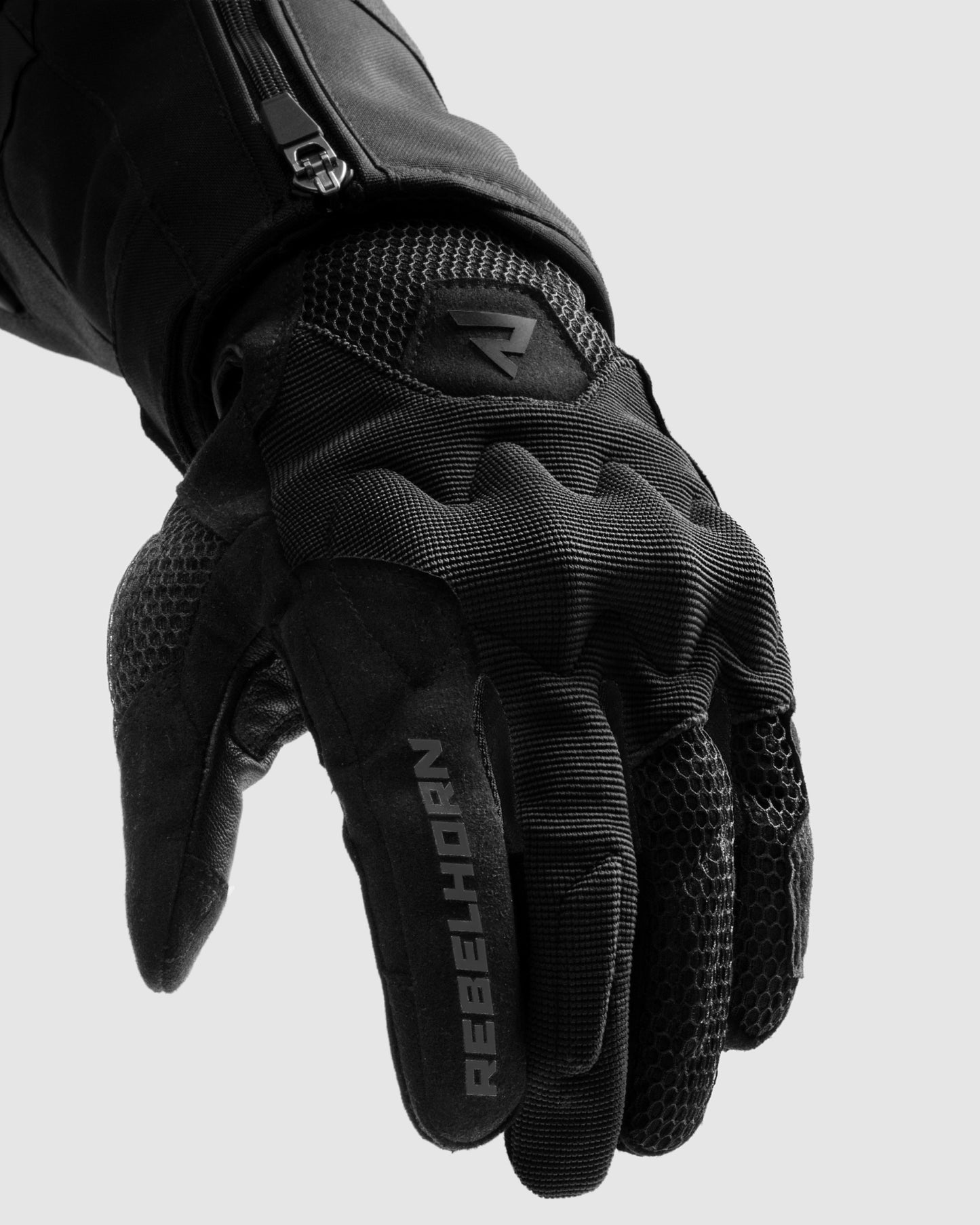 Core Motorcycle Gloves Black