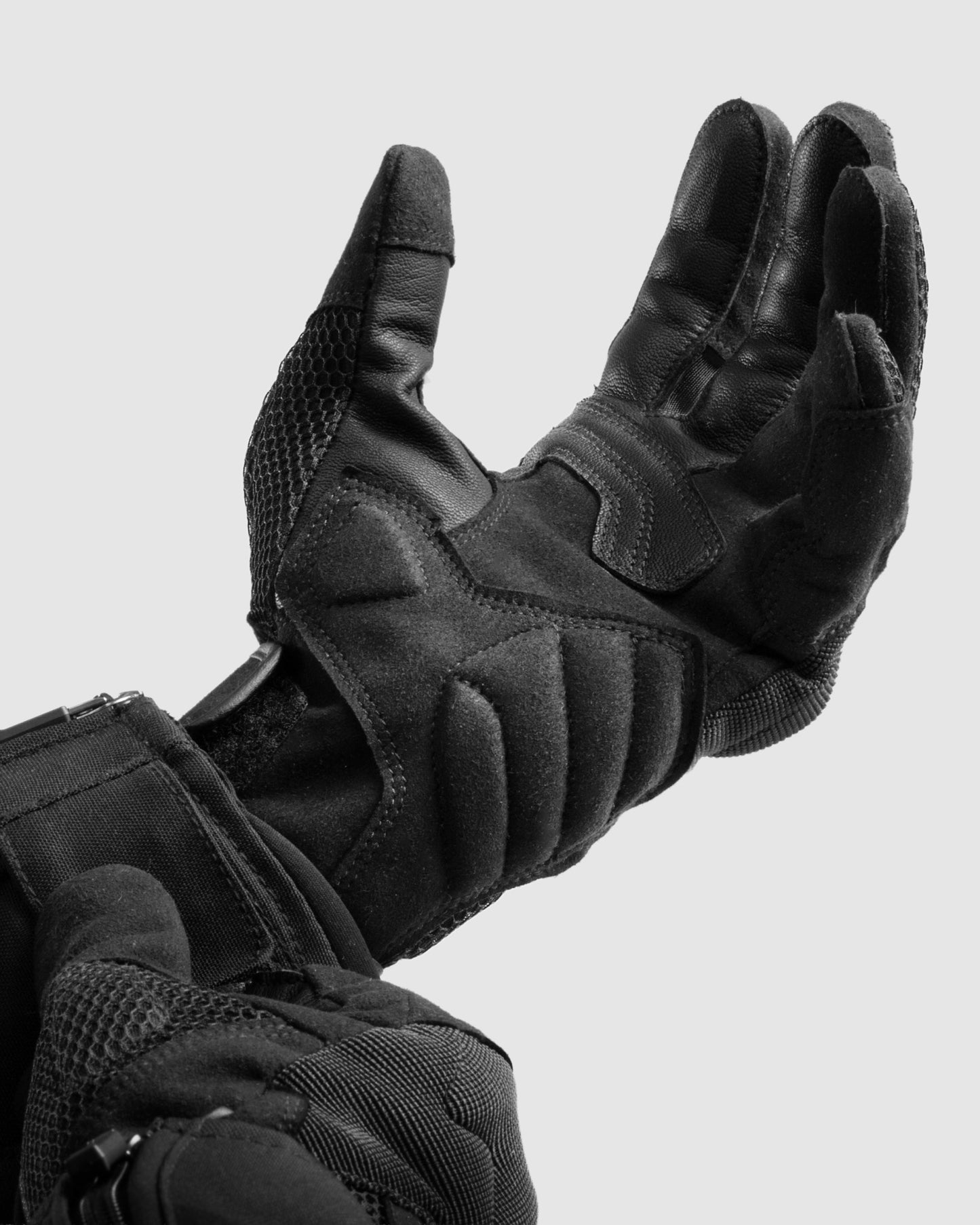 Core Motorcycle Gloves Black