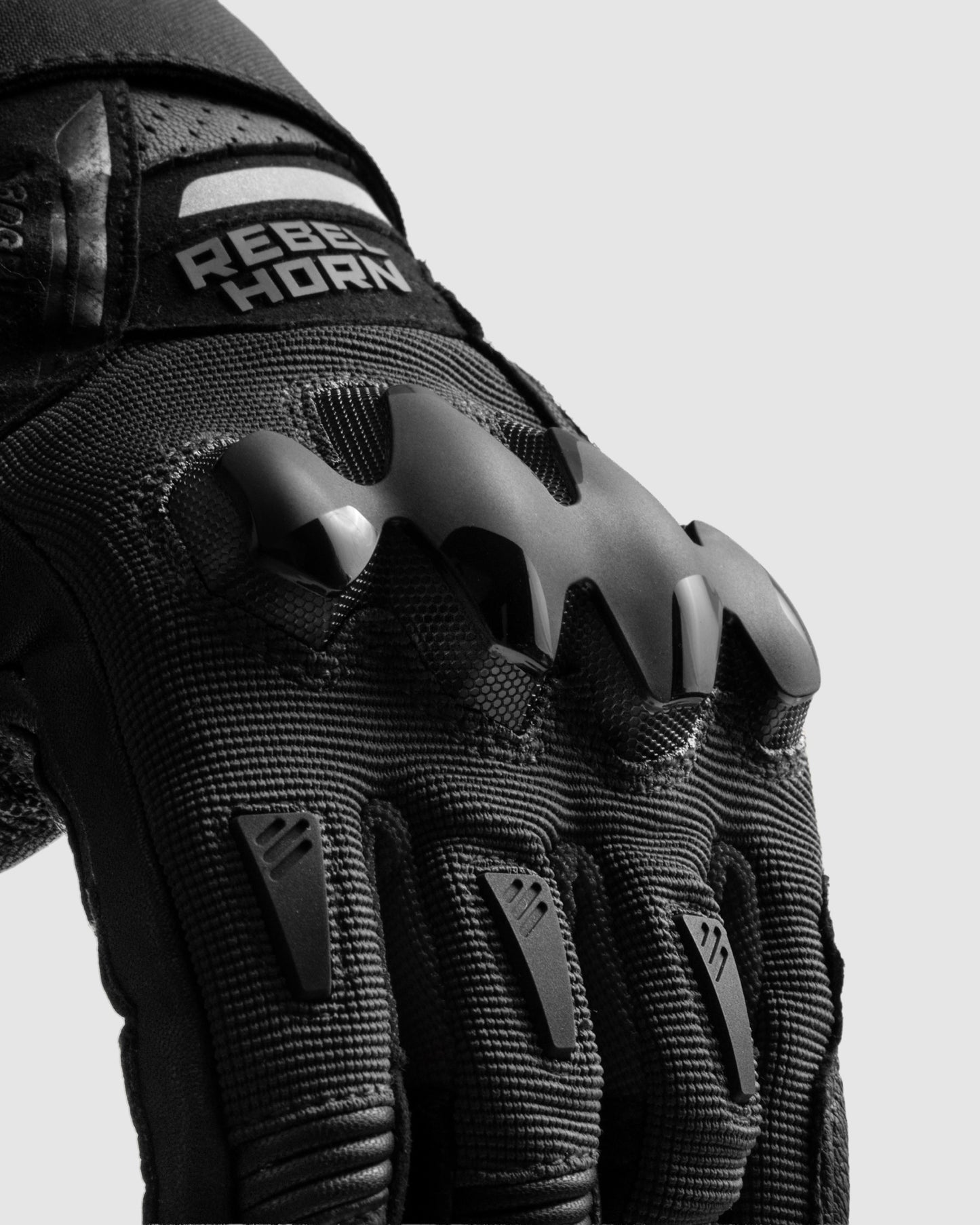 Defender Motorcycle Gloves Black