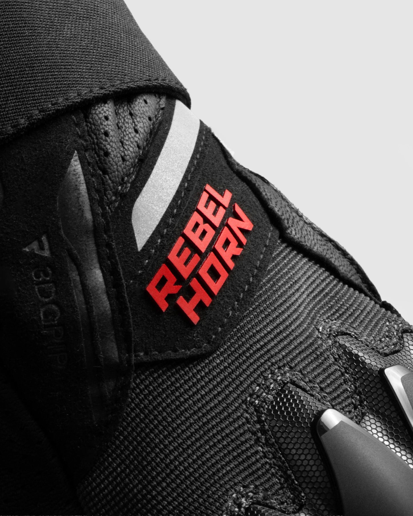Defender Motorcycle Gloves Red