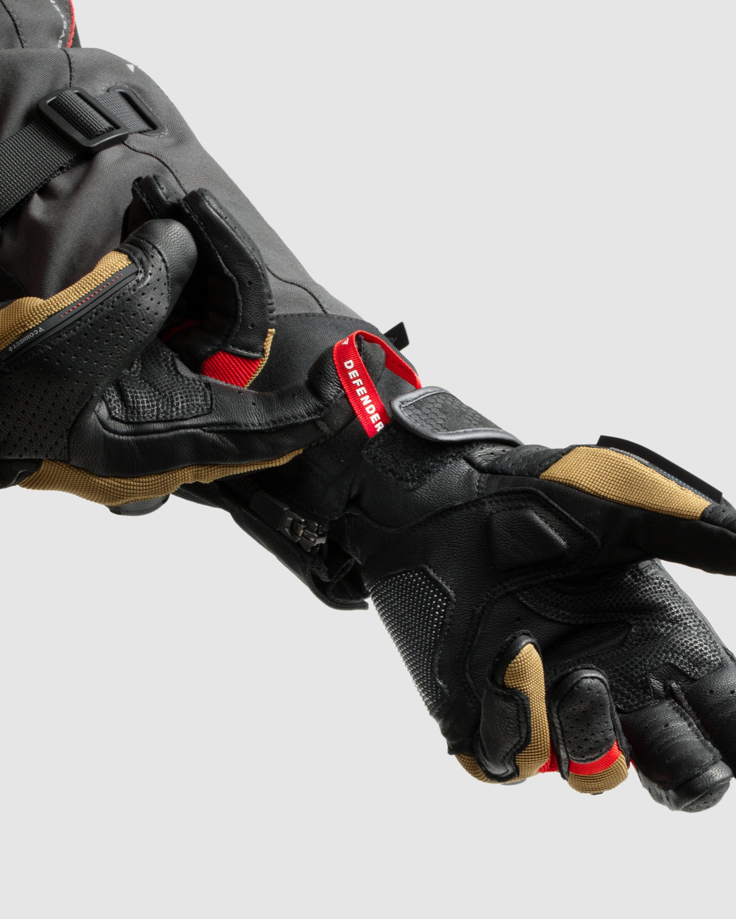 Defender Motorcycle Gloves Desert