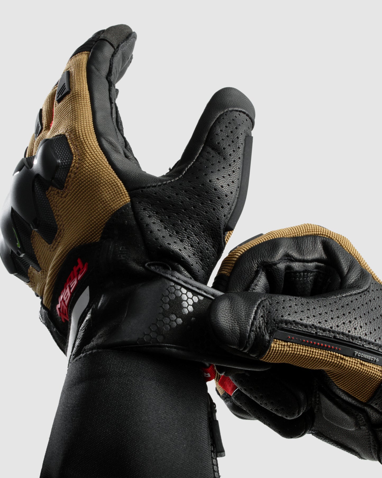Defender Motorcycle Gloves Desert