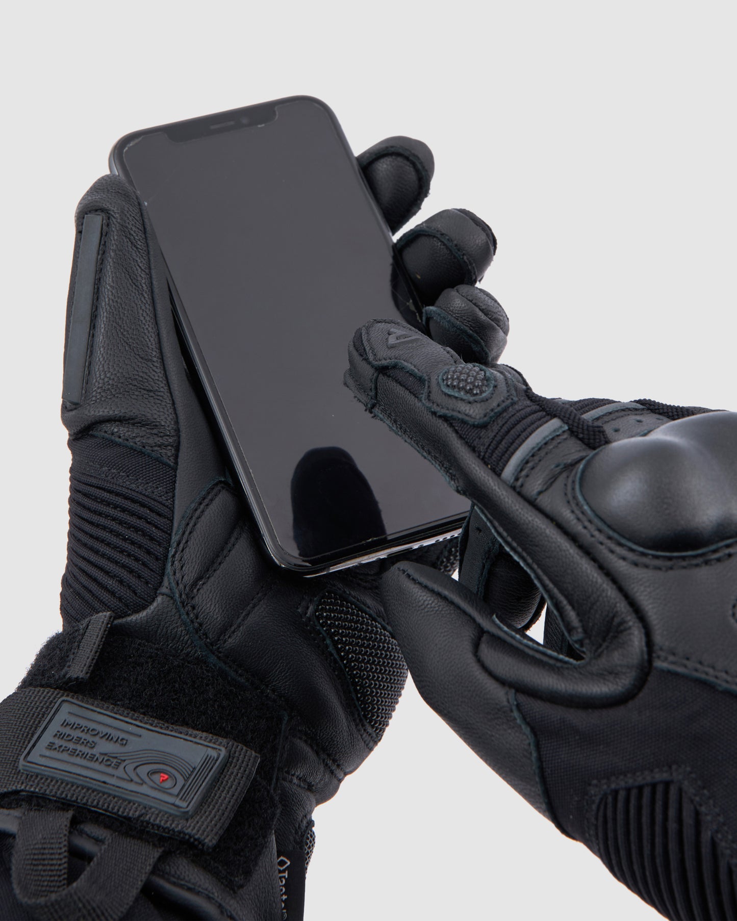 Range Motorcycle Gloves Black