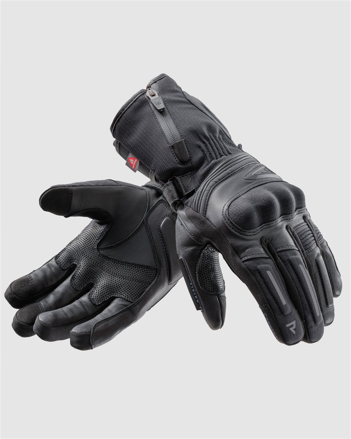 Summit Waterproof Motorcycle Gloves Black