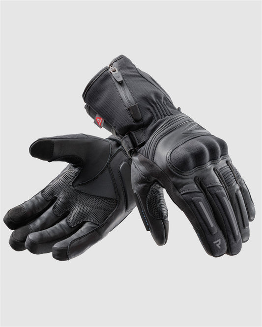 Summit Waterproof Motorcycle Gloves Black