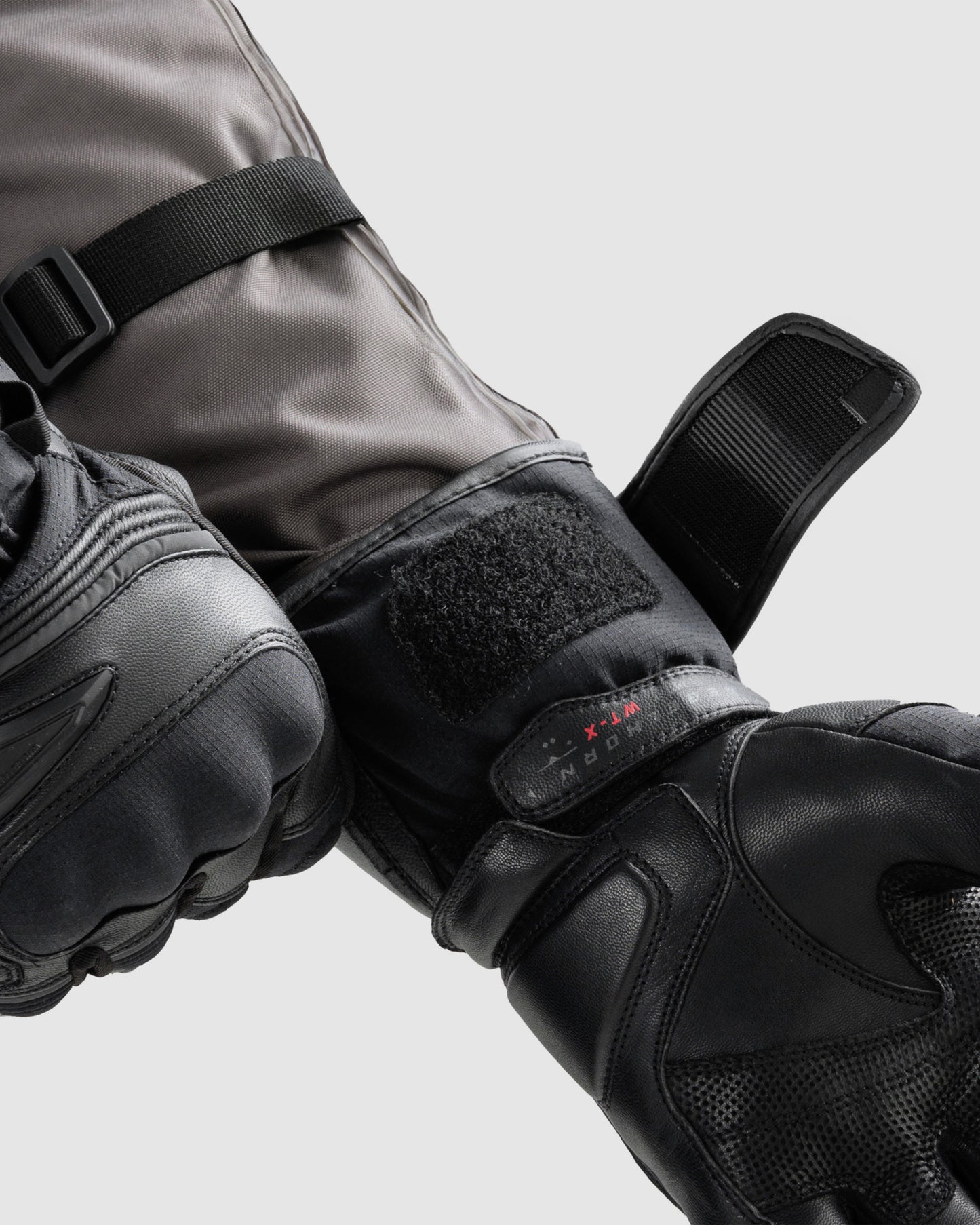Summit Waterproof Motorcycle Gloves Black