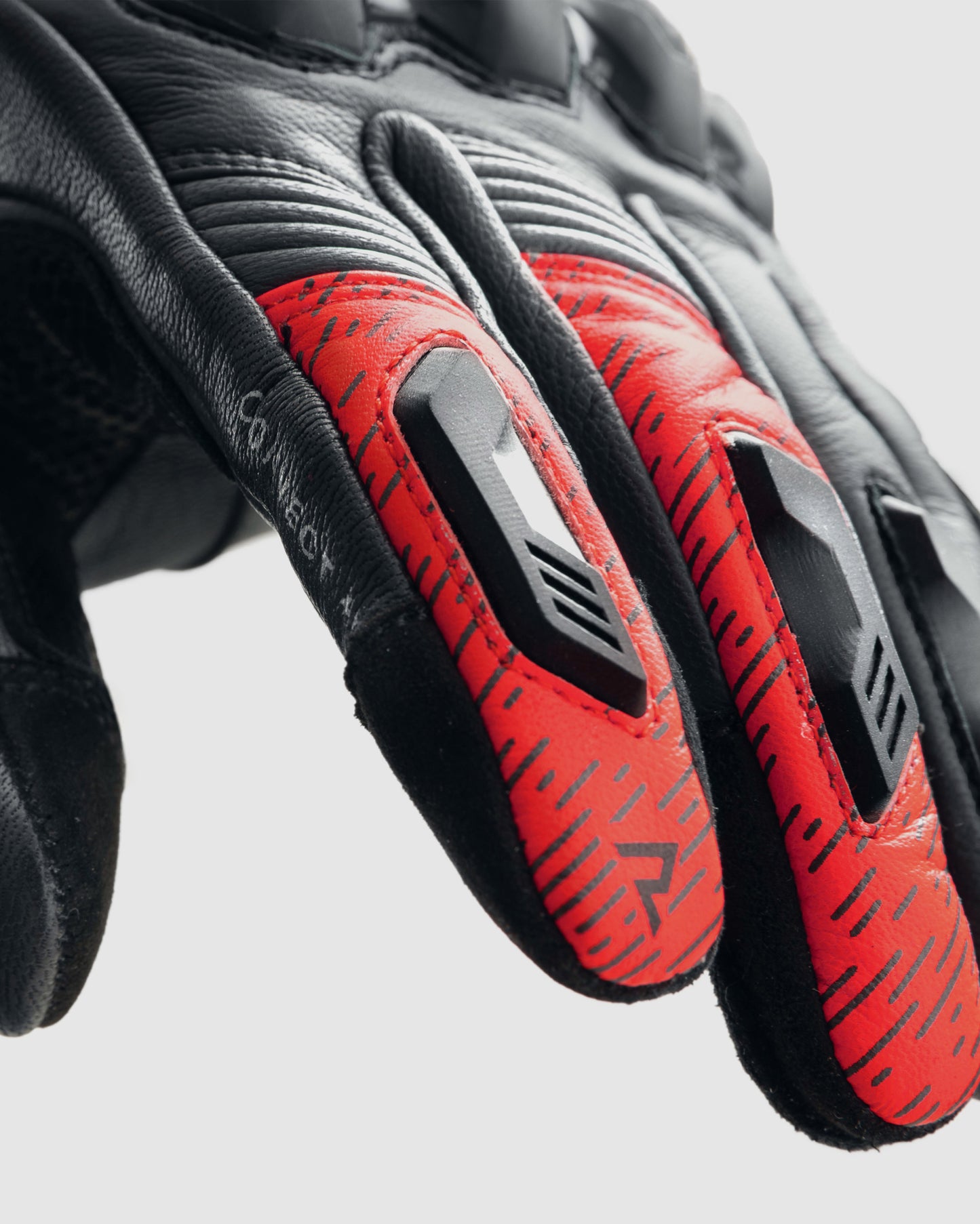 Viper Motorcycle Gloves Red