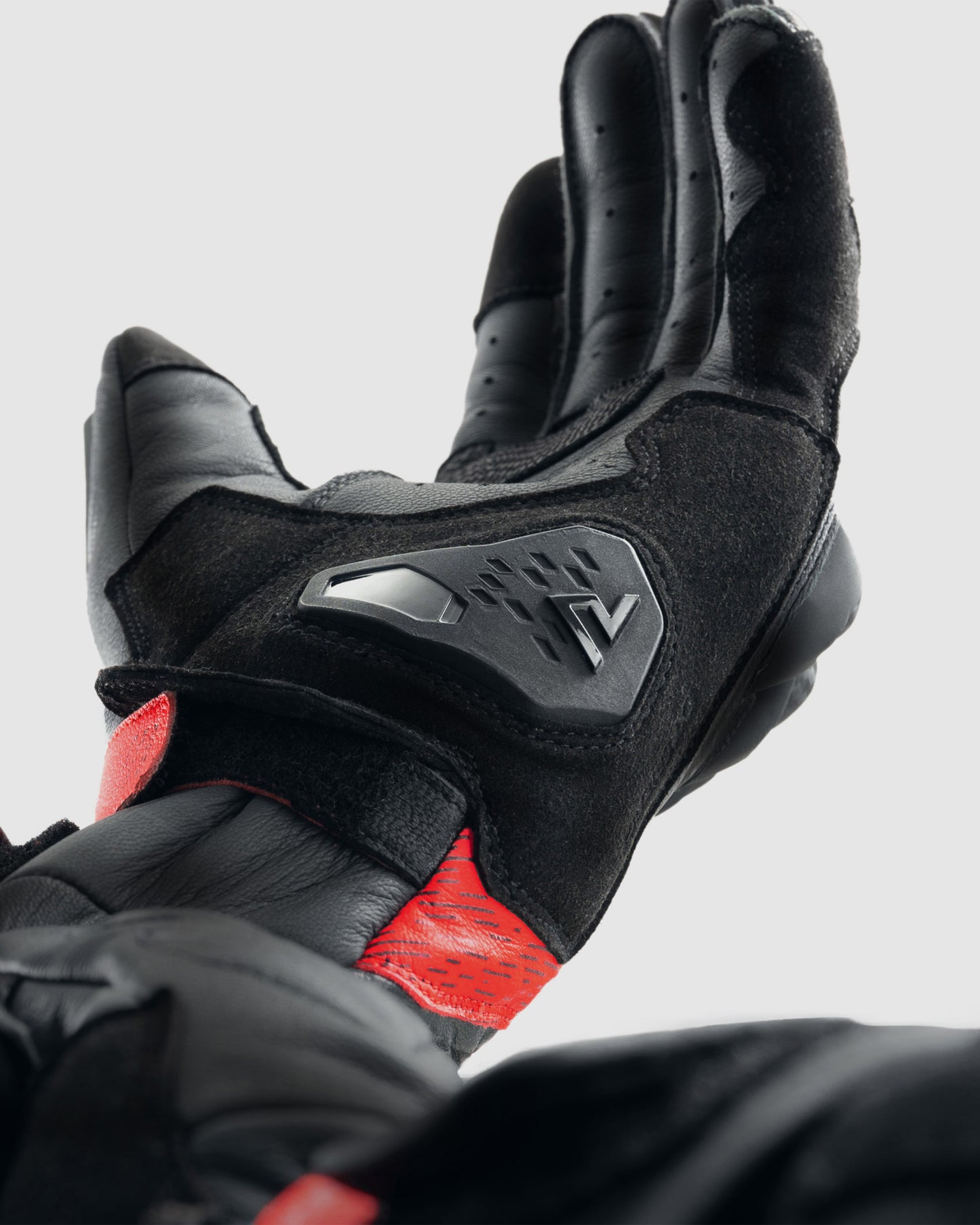 Viper Motorcycle Gloves Red