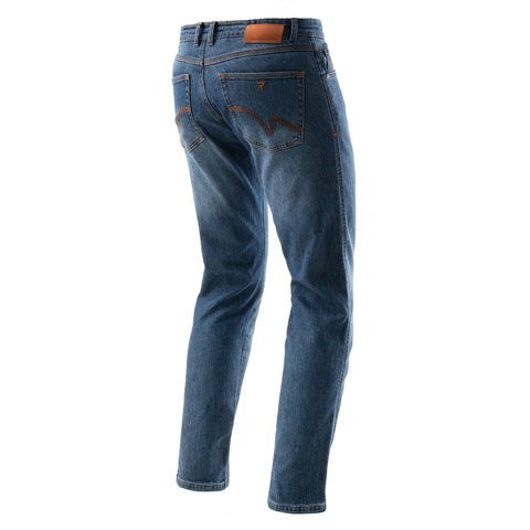 Rebelhorn Bronco Monolayer Washed Blue Motorcycle Jeans