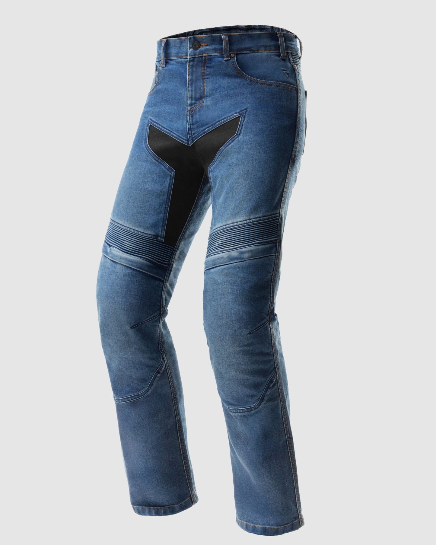Eagle 4 Motorcycle Jeans Regular Washed Blue