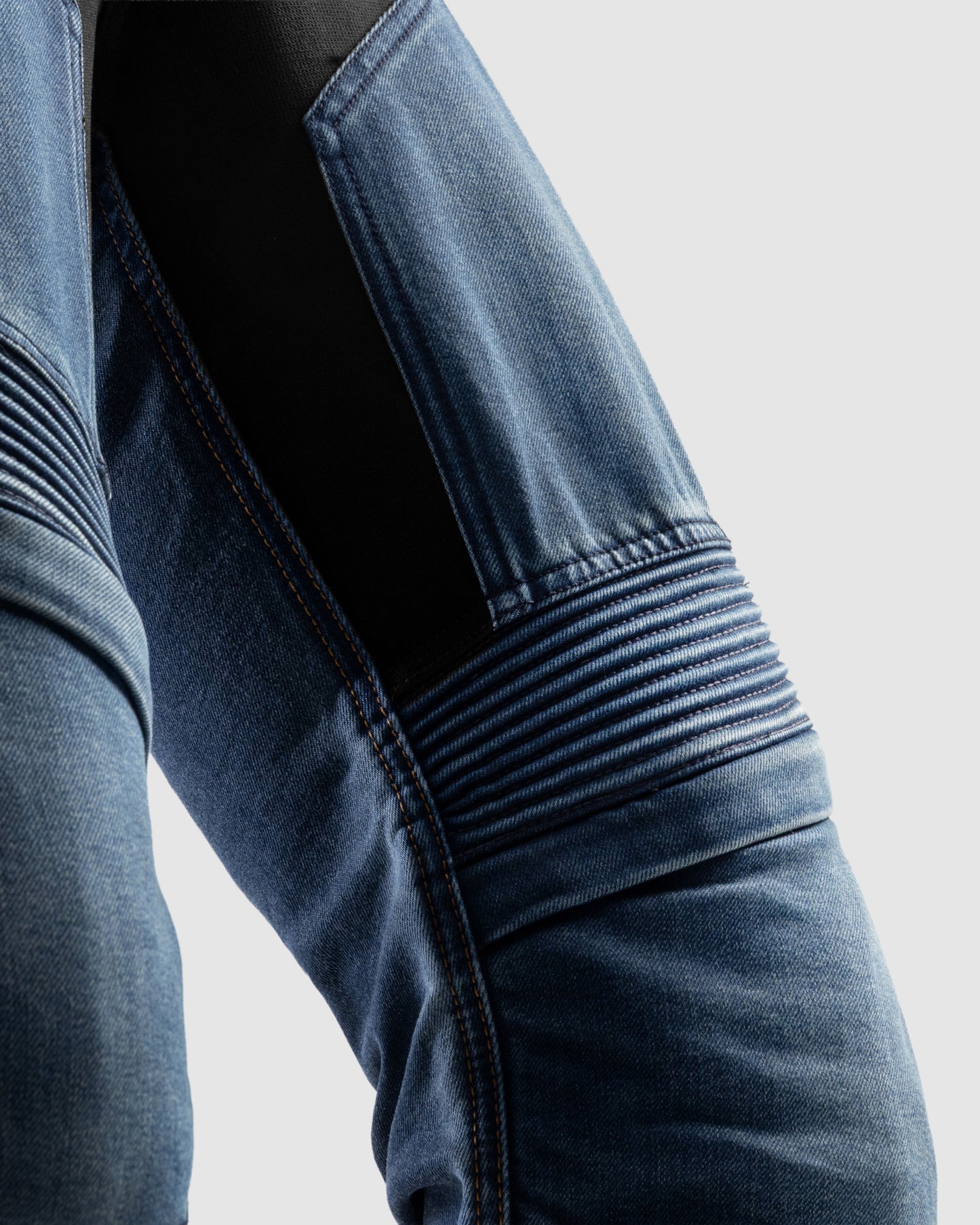 Eagle 4 Motorcycle Jeans Regular Washed Blue