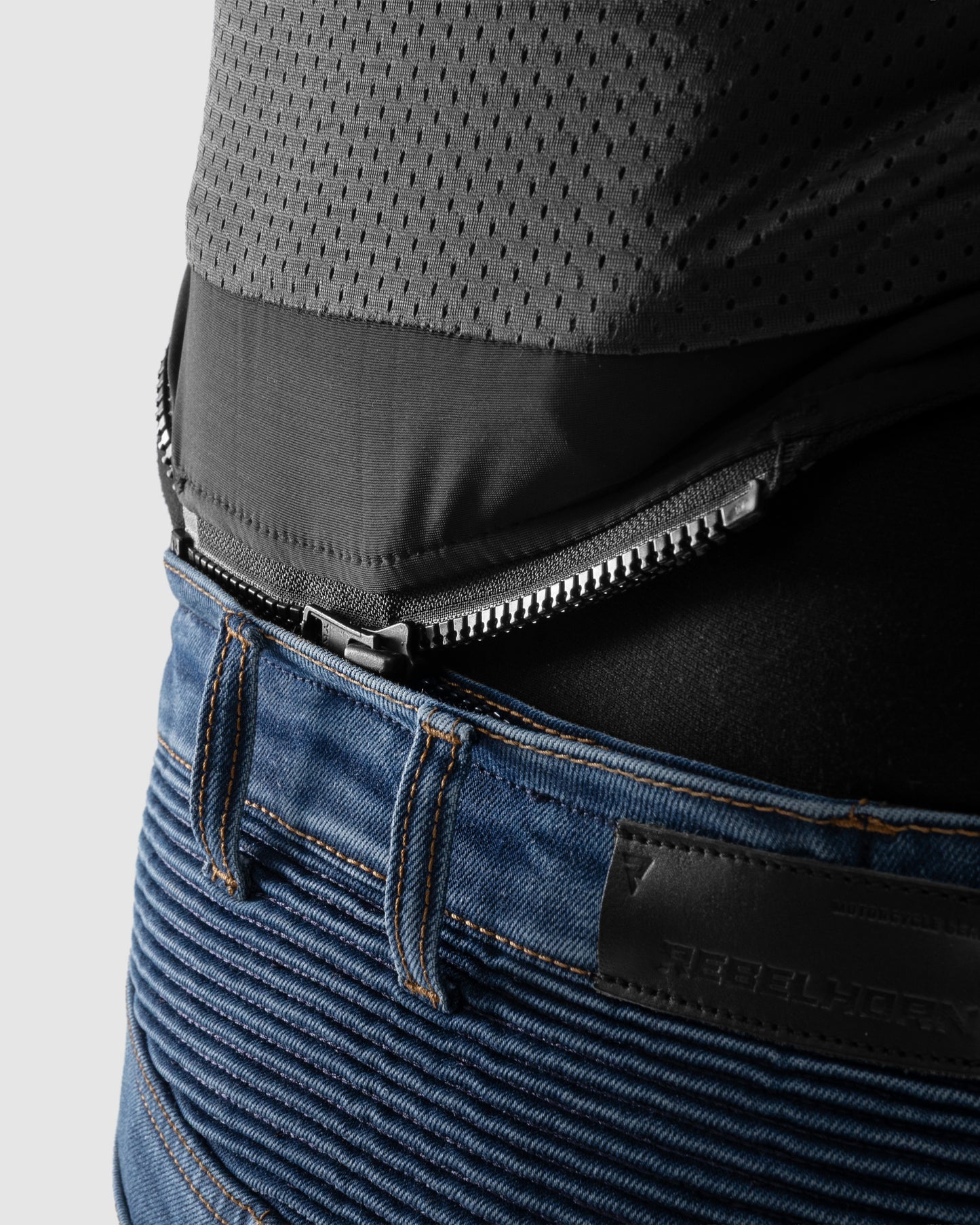 Eagle 4 Motorcycle Jeans Regular Washed Blue