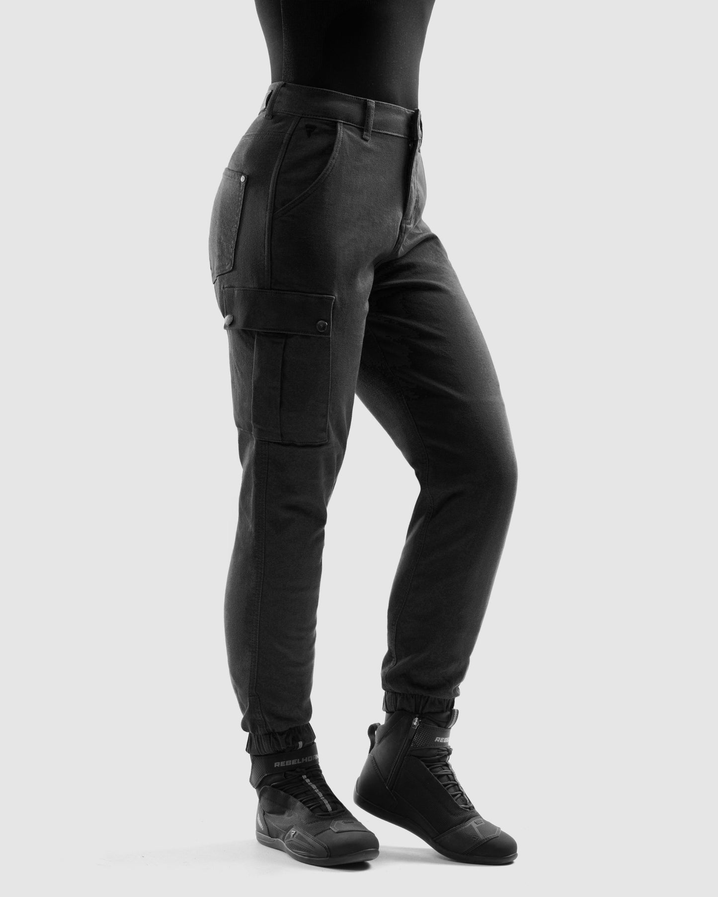 Faster Women’s Motorcycle Jeans Black