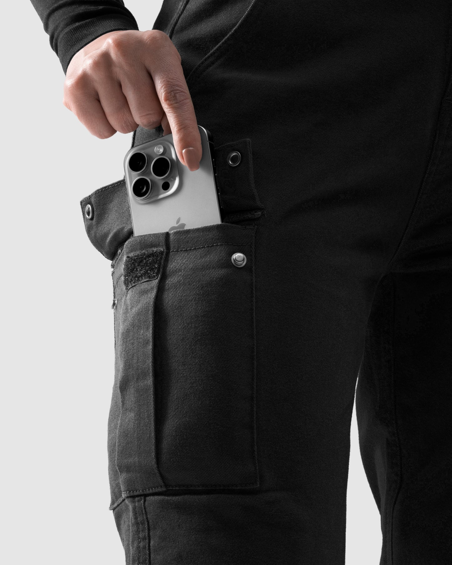 Faster Women’s Motorcycle Jeans Black