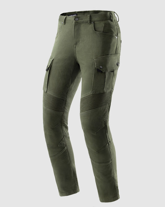 Faster Motorcycle Jeans Green