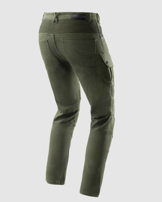 Faster Motorcycle Jeans Green