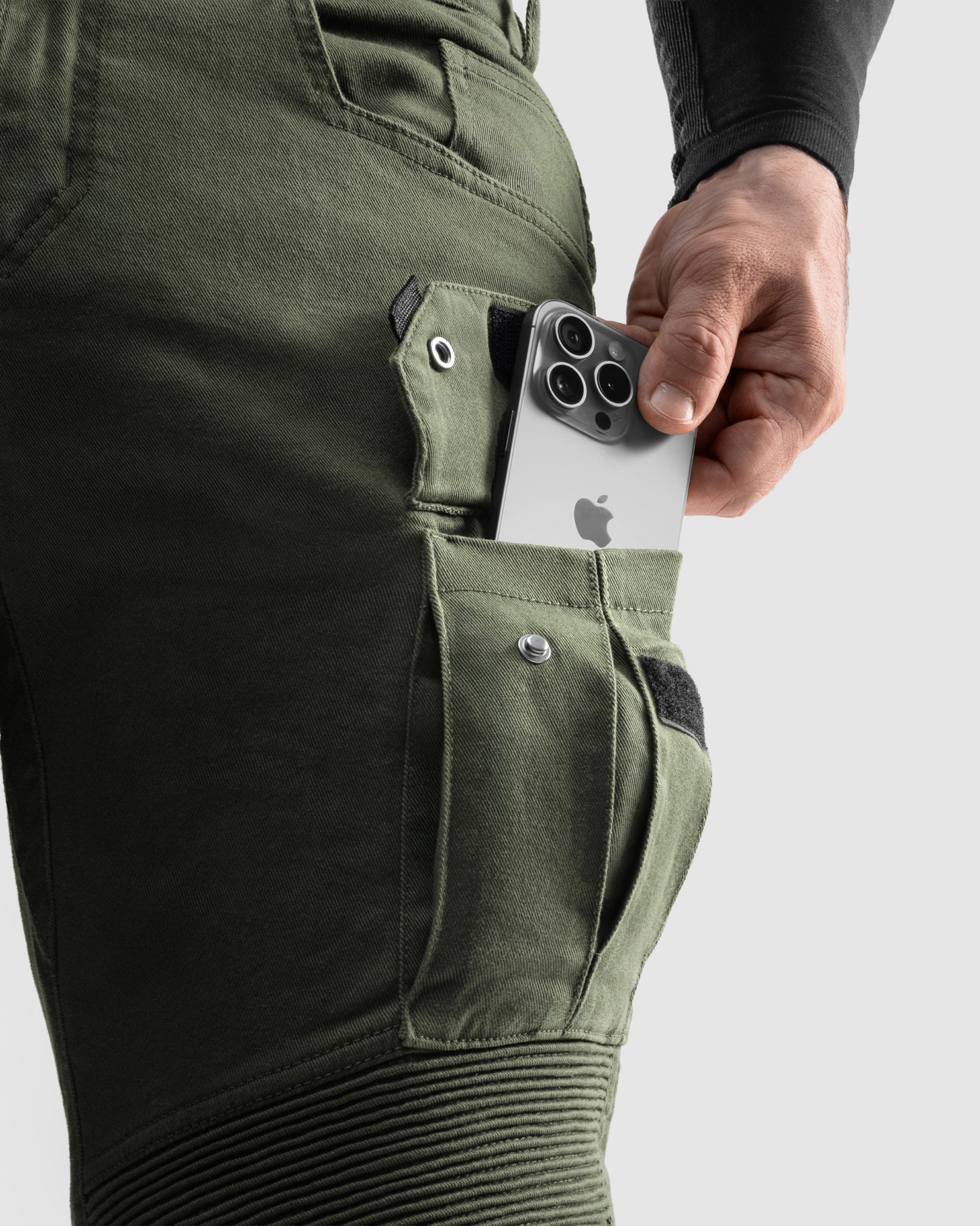 Faster Motorcycle Jeans Green