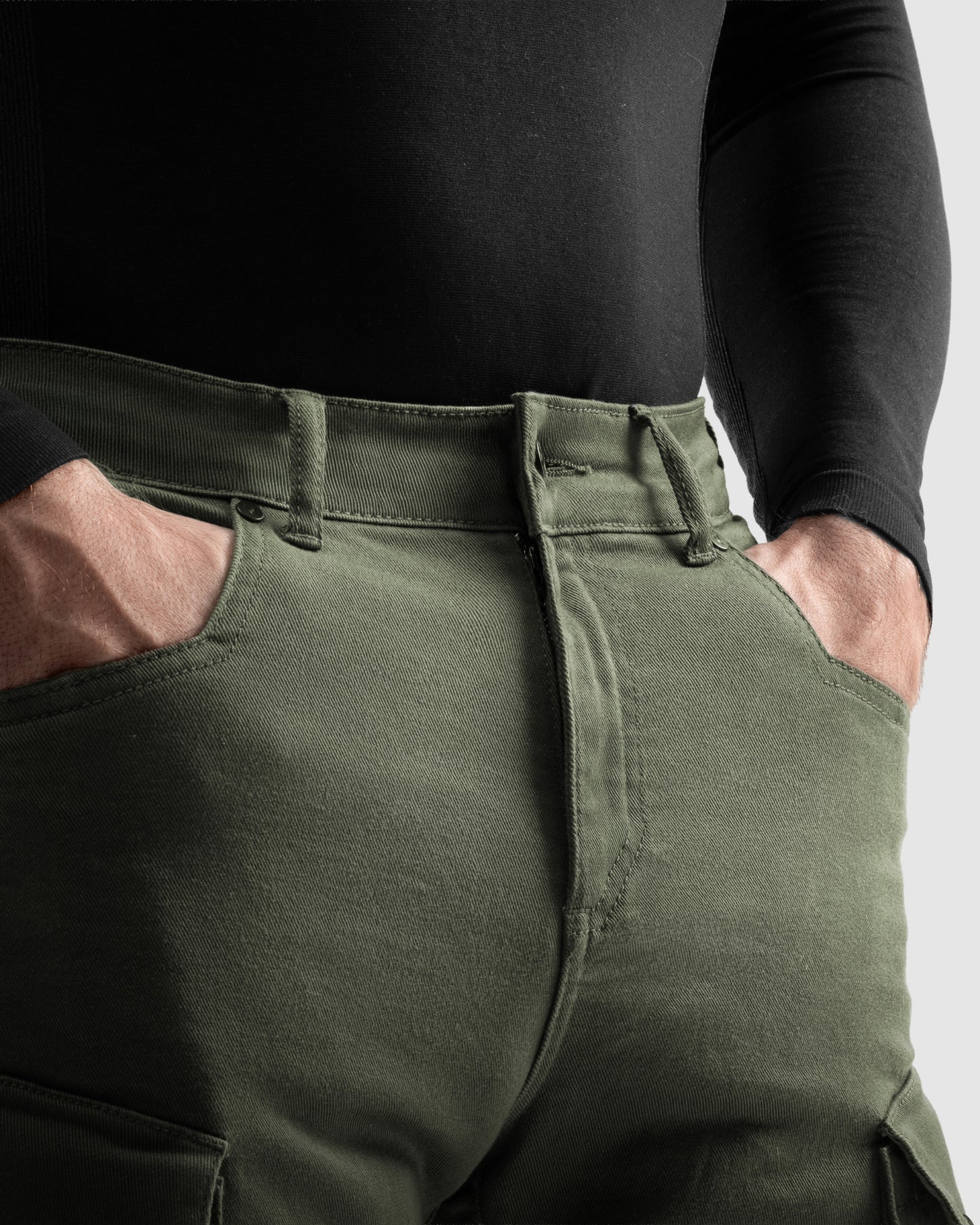 Faster Motorcycle Jeans Green