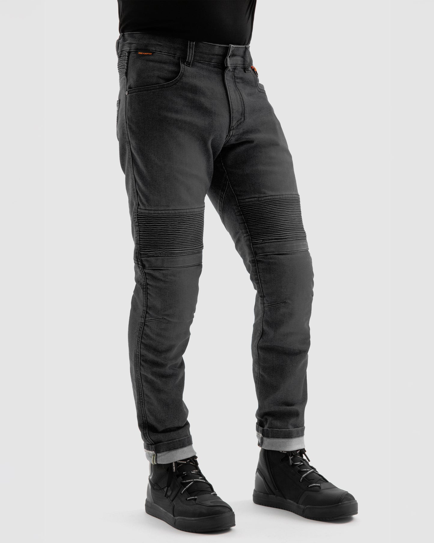 Revolt Motorcycle Jeans Black