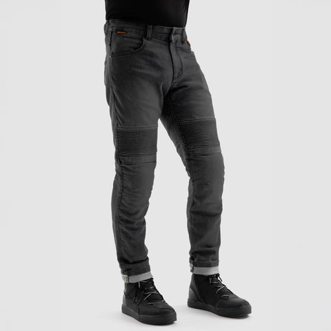 Rebelhorn Revolt Monolayer Black Motorcycle Jeans