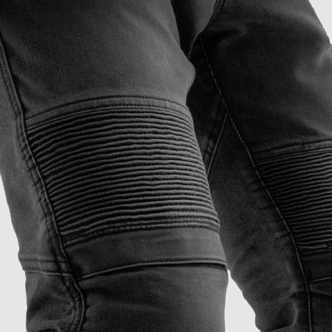 Rebelhorn Revolt Monolayer Black Motorcycle Jeans