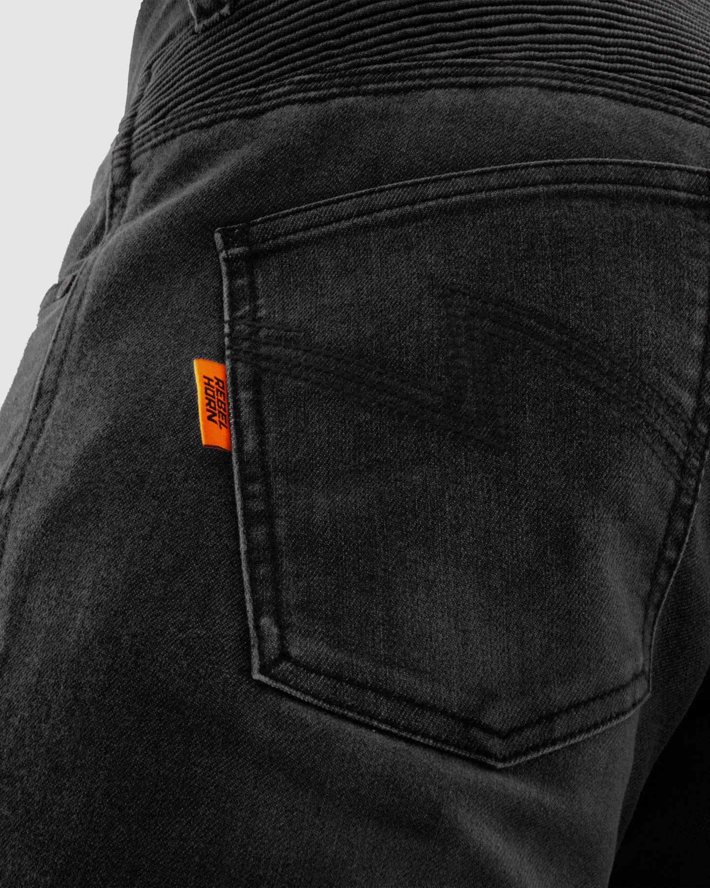 Revolt Motorcycle Jeans Black