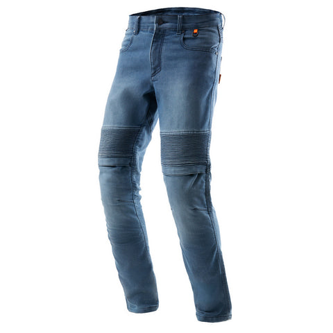 Rebelhorn Revolt Monolayer Washed Blue Motorcycle Jeans