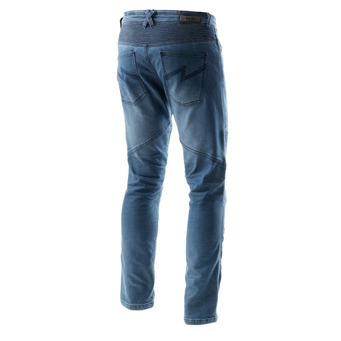 Rebelhorn Revolt Monolayer Washed Blue Motorcycle Jeans