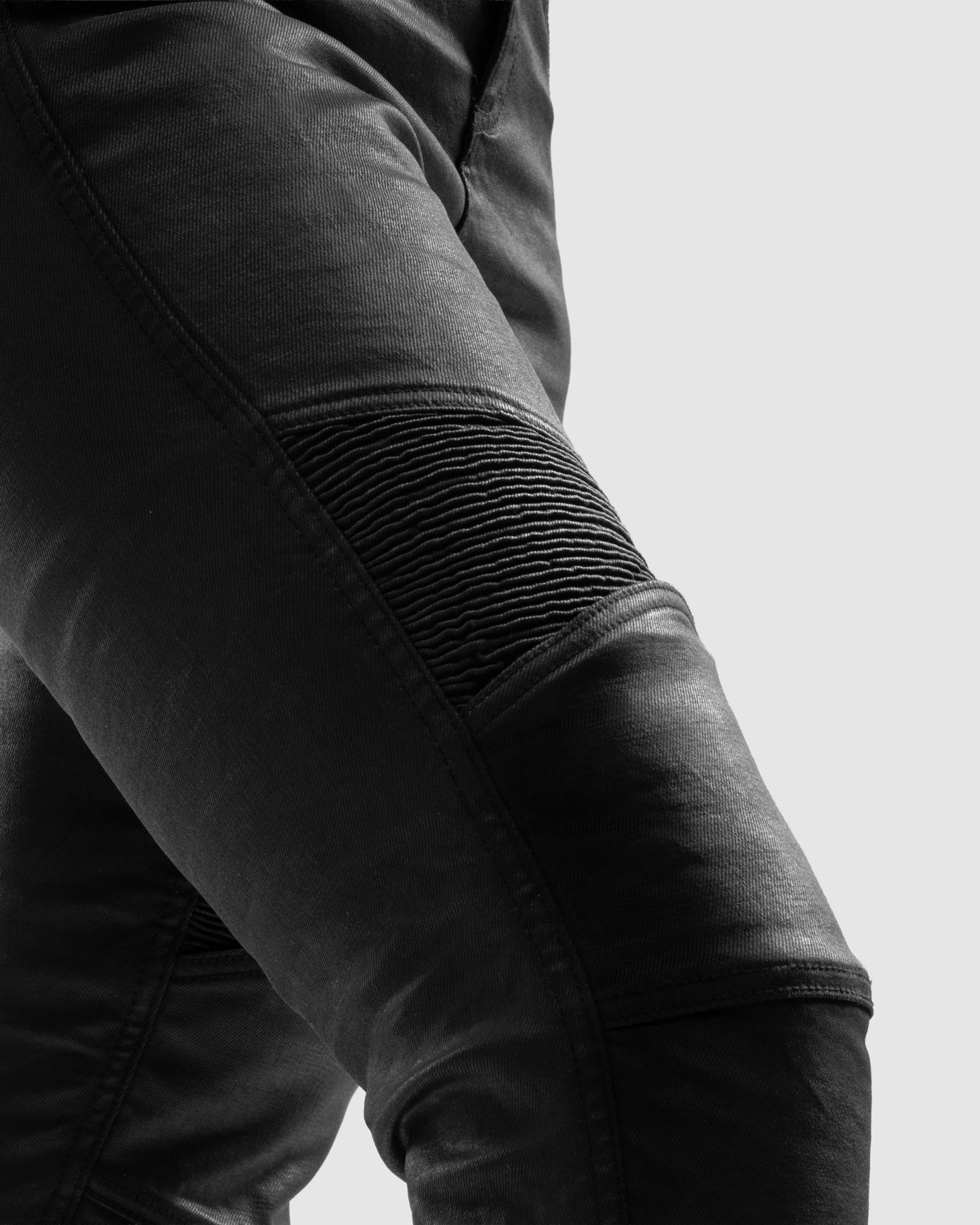 Roxy Motorcycle Jeans Women's Slim Black Waxed