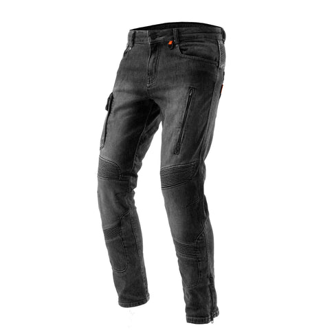 Rebelhorn Vandal Monolayer Washed Black Motorcycle Jeans