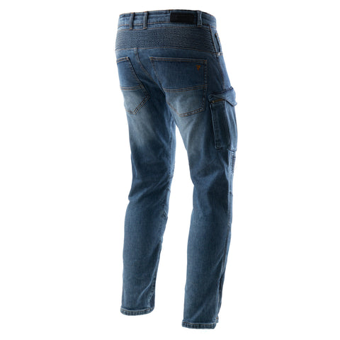 Rebelhorn Vandal Monolayer Washed Blue Motorcycle Jeans