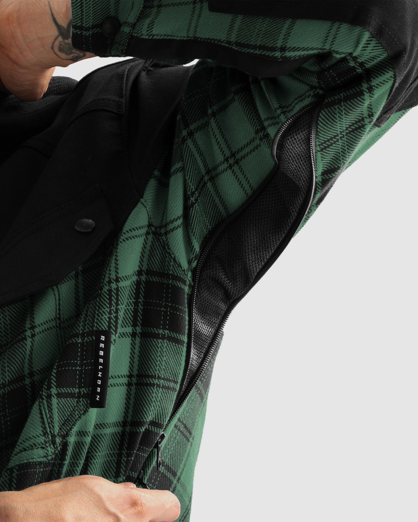 Shifter Motorcycle Shirt Green